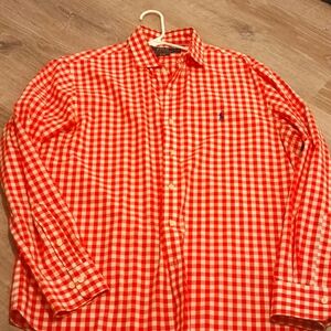 Mens Polo Ralph Lauren Button Down Casual Shirt